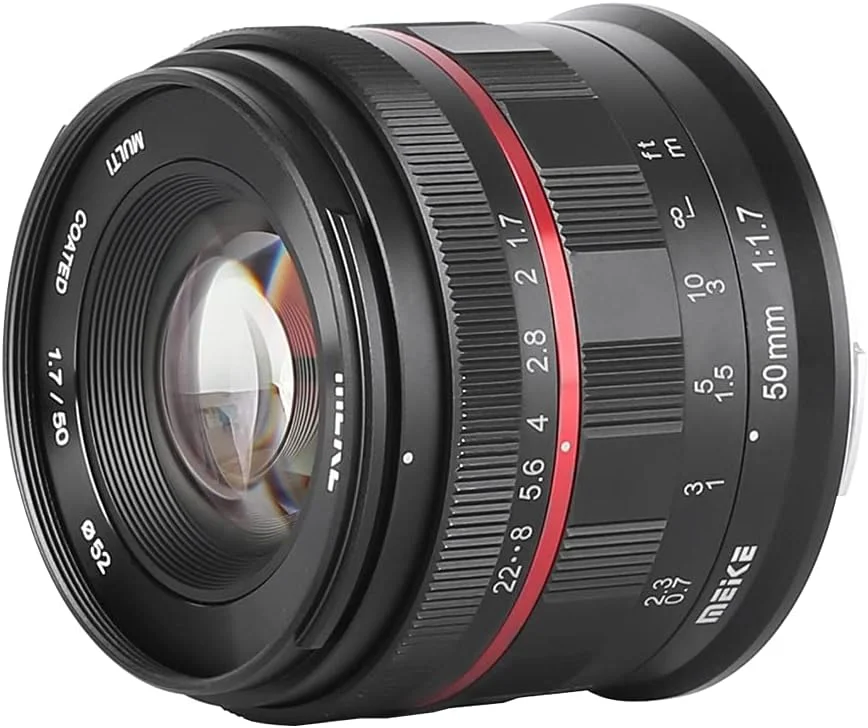 لنز 50mm F1.7 فول فریم با دیافراگم بزرگ و فوکوس دستی Meike برای دوربین های بدون آینه پاناسونیک لومیکس سیگما لایکا با مانت L مانند S1، S1R، S1H، S5، FP… لنز 50mm F1.7 فول فریم با دیافراگم بزرگ و فوکوس دستی Meike برای دوربین های بدون آینه پاناسونیک لومیکس سیگما لایکا با مانت L مانند S1، S1R، S1H، S5، FP…
