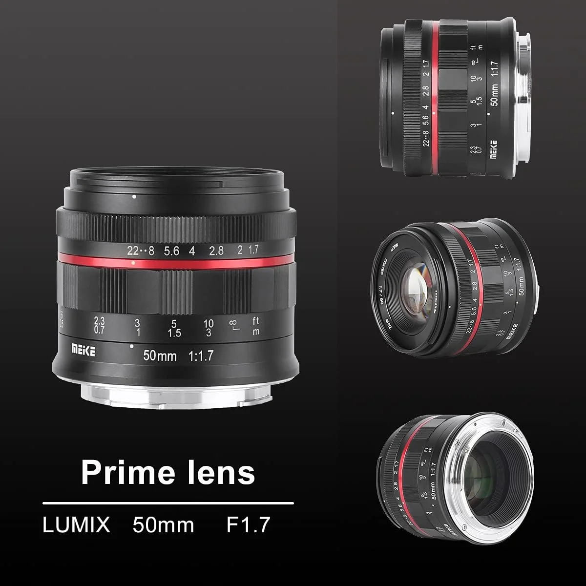 لنز 50mm F1.7 فول فریم با دیافراگم بزرگ و فوکوس دستی Meike برای دوربین های بدون آینه پاناسونیک لومیکس سیگما لایکا با مانت L مانند S1، S1R، S1H، S5، FP… لنز 50mm F1.7 فول فریم با دیافراگم بزرگ و فوکوس دستی Meike برای دوربین های بدون آینه پاناسونیک لومیکس سیگما لایکا با مانت L مانند S1، S1R، S1H، S5، FP…