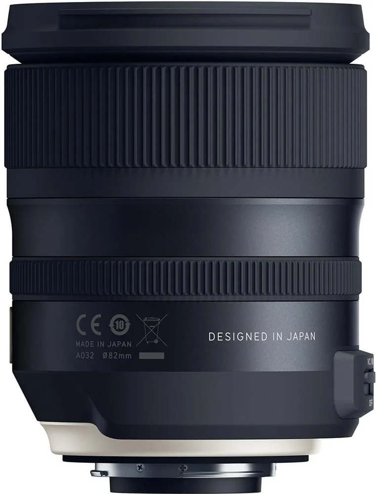 لنز تامرون 6Ave SP 24-70mm f/2.8 Di VC USD G2 برای نیکون F (مدل بین المللی) + فیلتر UV 82mm + نگهدارنده درب لنز + بسته پارچه میکروفیبر