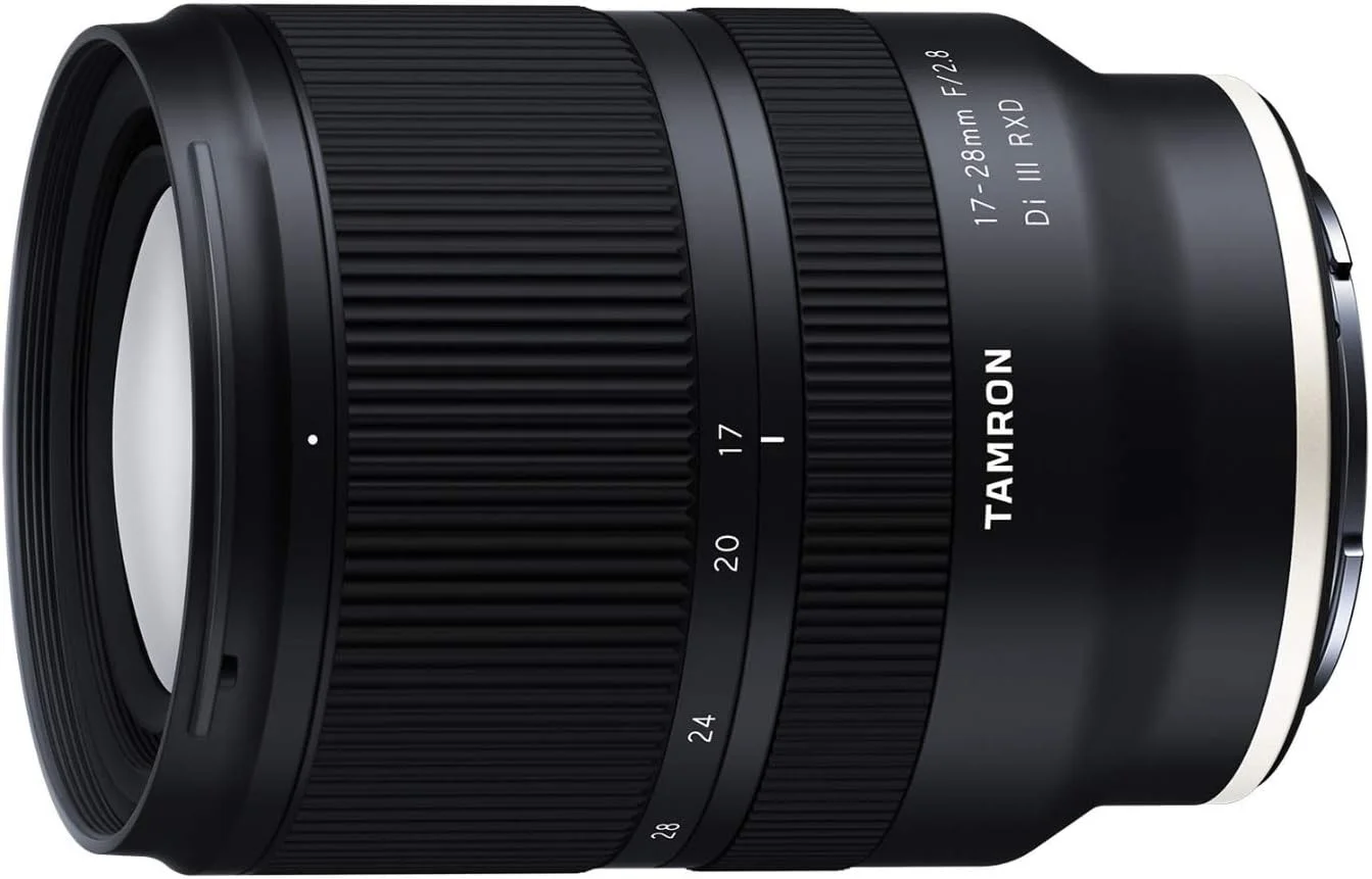 لنز تامرون 17-28mm f/2.8 Di III RXD برای سونی E به همراه تک پایه عکس/فیلم جمع و جور 62 اینچی، کیف لنز پریمیوم و کیت فیلتر 3 تکه (4 مورد) لنز تامرون 17-28mm f/2.8 Di III RXD برای سونی E به همراه تک پایه عکس/فیلم جمع و جور 62 اینچی، کیف لنز پریمیوم و کیت فیلتر 3 تکه (4 مورد)