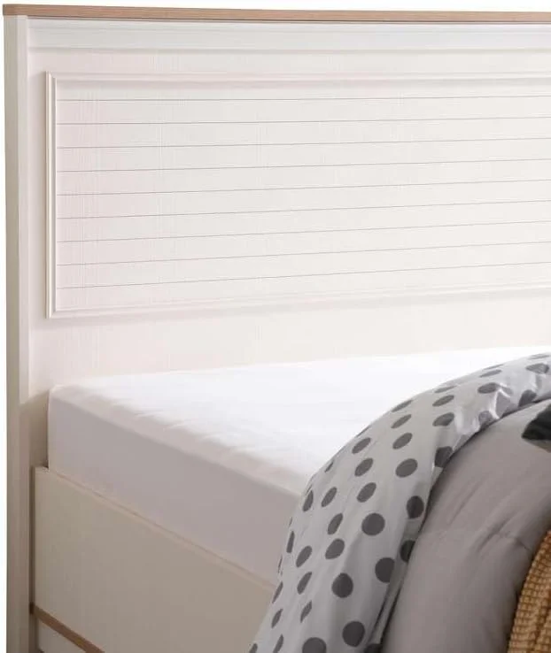 تخت خواب یک نفره کودک مدل Sedir از Pan Home، ابعاد 120X200 سانتی متر، رنگ کرم تخت خواب یک نفره کودک مدل Sedir از Pan Home، ابعاد 120X200 سانتی متر، رنگ کرم