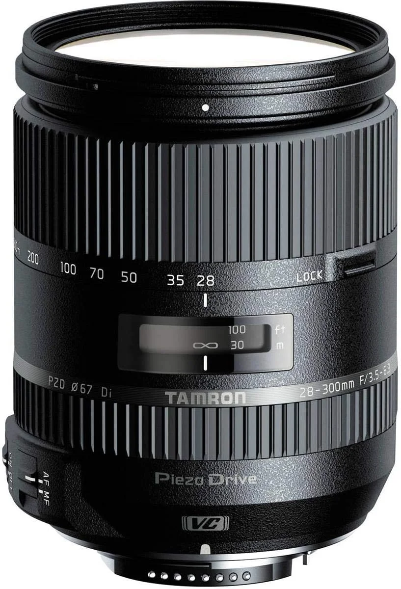 لنز زوم تامرون AFA010N700 28-300mm F/3.5-6.3 Di VC PZD IS برای دوربین های نیکون (FX)