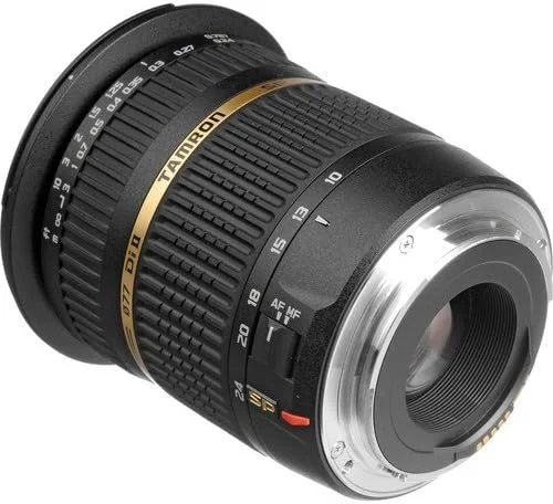 لنز زوم Tamron SP AF 10-24mm f / 3.5-4.5 DI II برای دوربین های DSLR کانن (مدل بین المللی) - بسته نرم افزاری لوکس لنز زوم Tamron SP AF 10-24mm f / 3.5-4.5 DI II برای دوربین های DSLR کانن (مدل بین المللی) - بسته نرم افزاری لوکس