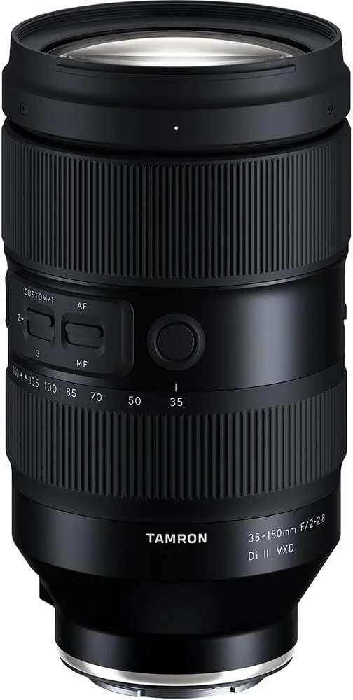 لنز دوربین Tamron 35-150mm f/2-2.8 Di III VXD برای Sony E (مدل بین المللی) به همراه کارت حافظه 64 گیگابایتی Extreme Pro SD، مجموعه فیلتر 82 میلی متری، کیف لنز 8 اینچی، کیف پول کارت حافظه، بند، کیت تمیز کننده لنز دوربین Tamron 35-150mm f/2-2.8 Di III VXD برای Sony E (مدل بین المللی) به همراه کارت حافظه 64 گیگابایتی Extreme Pro SD، مجموعه فیلتر 82 میلی متری، کیف لنز 8 اینچی، کیف پول کارت حافظه، بند، کیت تمیز کننده