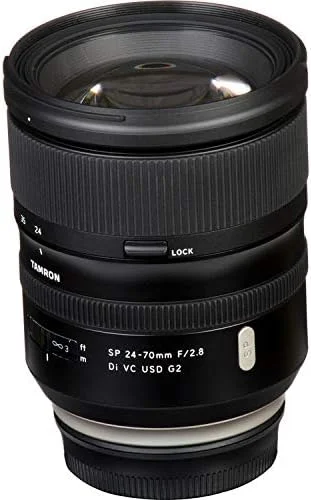 لنز تامرون SP 24-70mm f/2.8 Di VC USD G2 برای Canon EF (مدل بین المللی) - کیت باندل پیشرفته لنز تامرون SP 24-70mm f/2.8 Di VC USD G2 برای Canon EF (مدل بین المللی) - کیت باندل پیشرفته