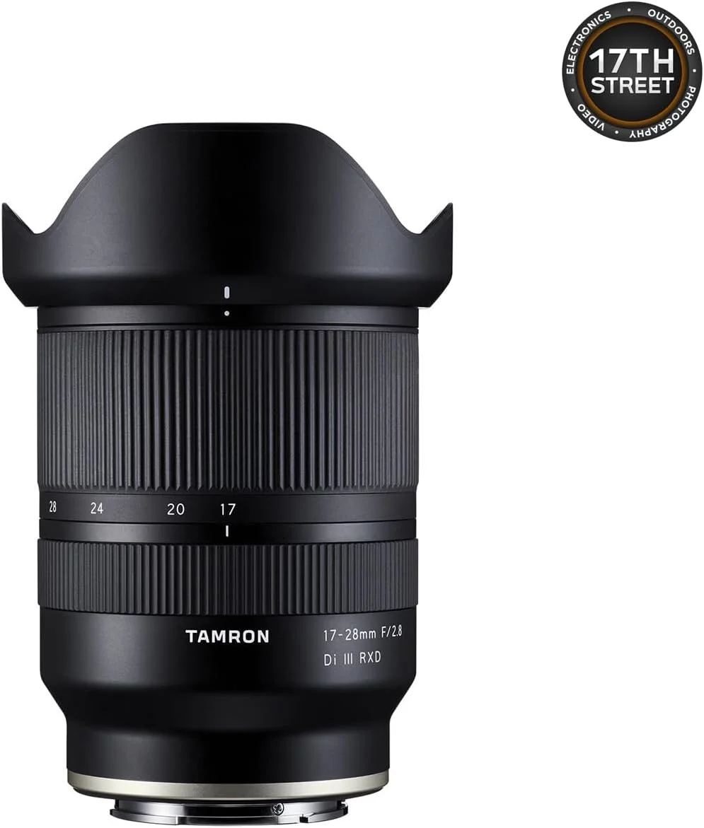 لنز تامرون 17-28mm f/2.8 Di III RXD (مانت E سونی) به همراه فوکوس خودکار سریع و عریض، کارت حافظه 64 گیگابایتی Extreme PRO SDXC با سرعت خواندن 200 مگابایت بر ثانیه، فیلتر UV تیفن 67 میلیمتری و کیت بستهبندی کوله پشتی دوربین لنز تامرون 17-28mm f/2.8 Di III RXD (مانت E سونی) به همراه فوکوس خودکار سریع و عریض، کارت حافظه 64 گیگابایتی Extreme PRO SDXC با سرعت خواندن 200 مگابایت بر ثانیه، فیلتر UV تیفن 67 میلیمتری و کیت بستهبندی کوله پشتی دوربین