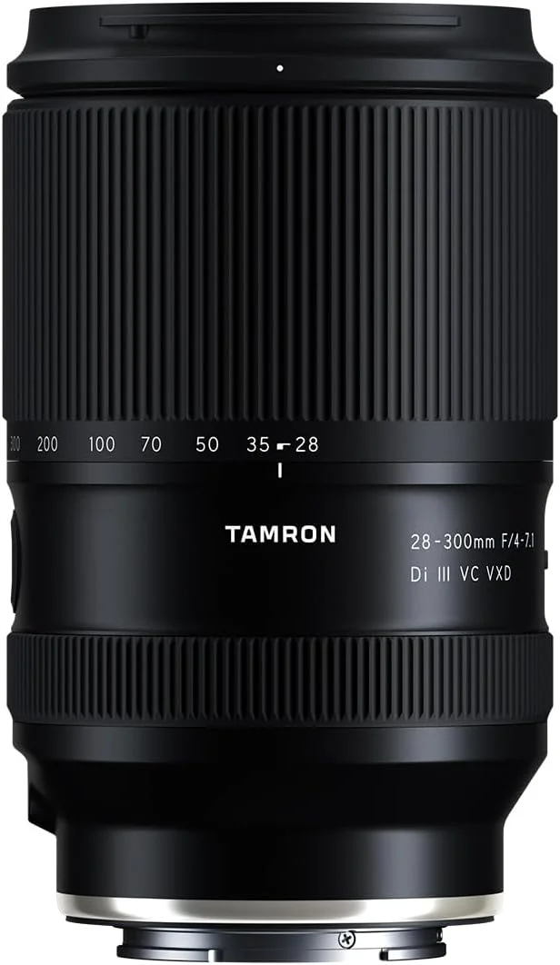 لنز تامرون 28-300mm F/4-7.1 Di III VC VXD برای دوربین های فول فریم بدون آینه سونی E-Mount لنز تامرون 28-300mm F/4-7.1 Di III VC VXD برای دوربین های فول فریم بدون آینه سونی E-Mount