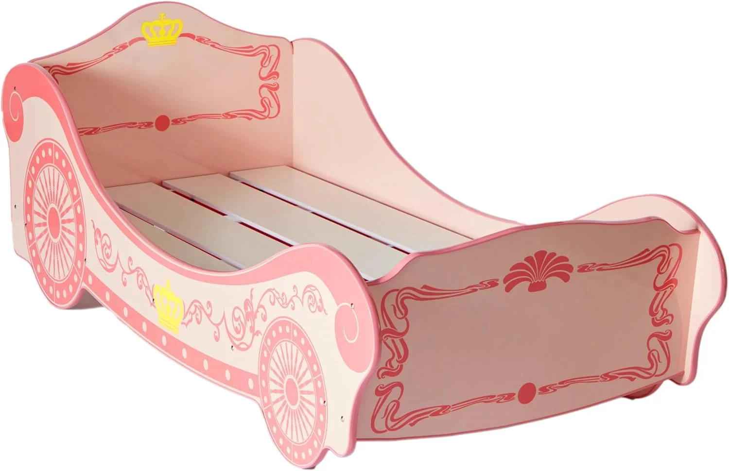 تخت خواب ماشینی یک نفره مدل HomeBox Chariot Carriage - ابعاد 90x190 سانتی متر تخت خواب ماشینی یک نفره مدل HomeBox Chariot Carriage - ابعاد 90x190 سانتی متر