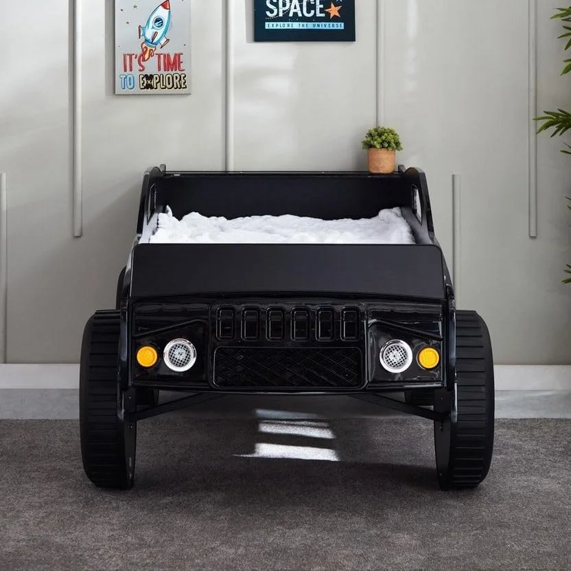 تخت خواب کودکانه جیپ مدل HomeBox Wrangler Speed Single - ابعاد 90x190 سانتی متر
