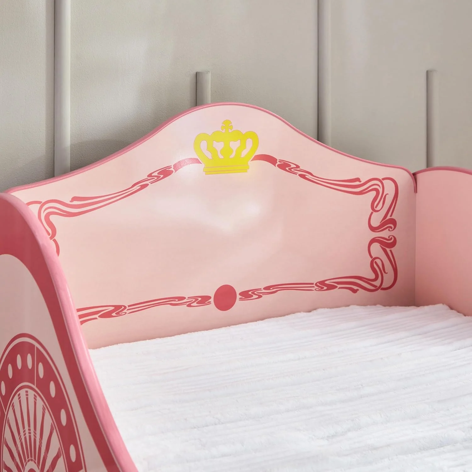 تخت خواب ماشینی یک نفره مدل HomeBox Chariot Carriage - ابعاد 90x190 سانتی متر تخت خواب ماشینی یک نفره مدل HomeBox Chariot Carriage - ابعاد 90x190 سانتی متر