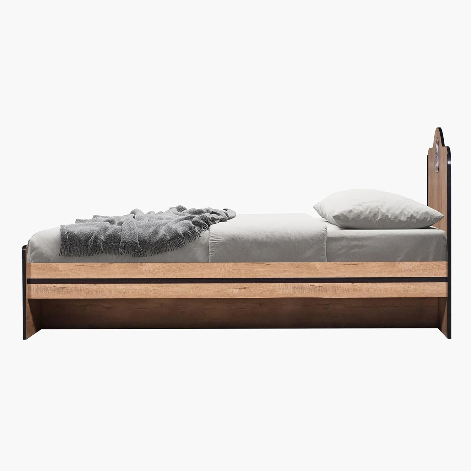تخت خواب یک نفره هوم باکس مدل کرو - 90x200 سانتی متر تخت خواب یک نفره هوم باکس مدل کرو - 90x200 سانتی متر