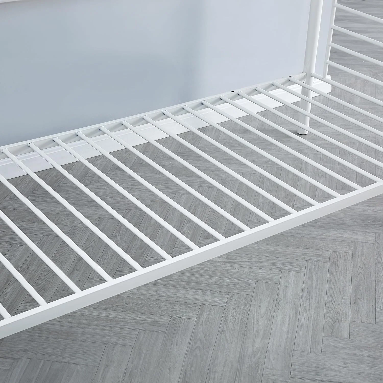 تخت دو طبقه وانیلی HomeBox - ابعاد 90x200 سانتی متر تخت دو طبقه وانیلی HomeBox - ابعاد 90x200 سانتی متر