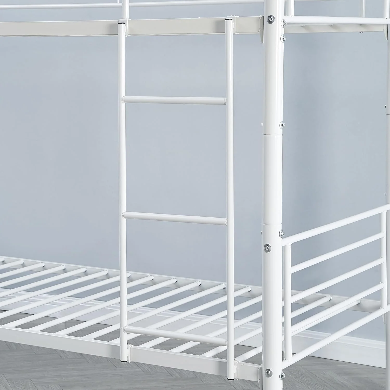 تخت دو طبقه وانیلی HomeBox - ابعاد 90x200 سانتی متر تخت دو طبقه وانیلی HomeBox - ابعاد 90x200 سانتی متر