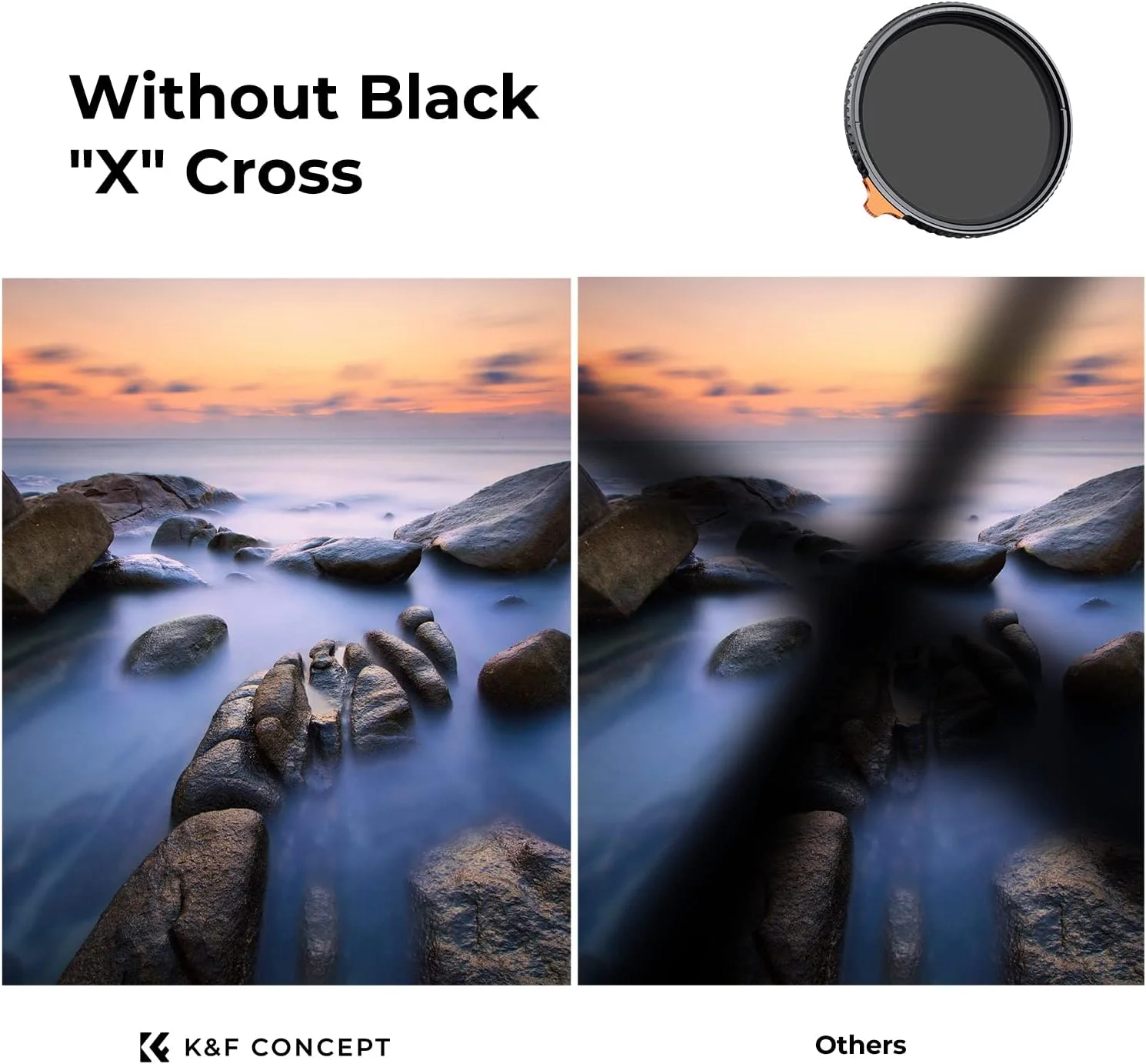 فیلتر ND متغیر رنگ واقعی K&F Concept با قطر 82 میلیمتر ND2-32 (1 تا 5 استاپ)، فیلتر کاهنده نور قابل تنظیم با 28 لایه پوشش چندگانه برای لنز دوربین فیلتر ND متغیر رنگ واقعی K&F Concept با قطر 82 میلیمتر ND2-32 (1 تا 5 استاپ)، فیلتر کاهنده نور قابل تنظیم با 28 لایه پوشش چندگانه برای لنز دوربین