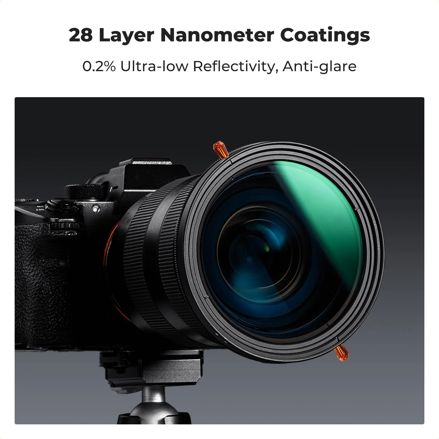 فیلتر ND2-ND32 متغیر K&F Concept 82mm و فیلتر پلاریزه دایره ای CPL 2 در 1 برای لنز دوربین بدون ایجاد لکه X و مقاوم در برابر آب و هوا فیلتر ND2-ND32 متغیر K&F Concept 82mm و فیلتر پلاریزه دایره ای CPL 2 در 1 برای لنز دوربین بدون ایجاد لکه X و مقاوم در برابر آب و هوا