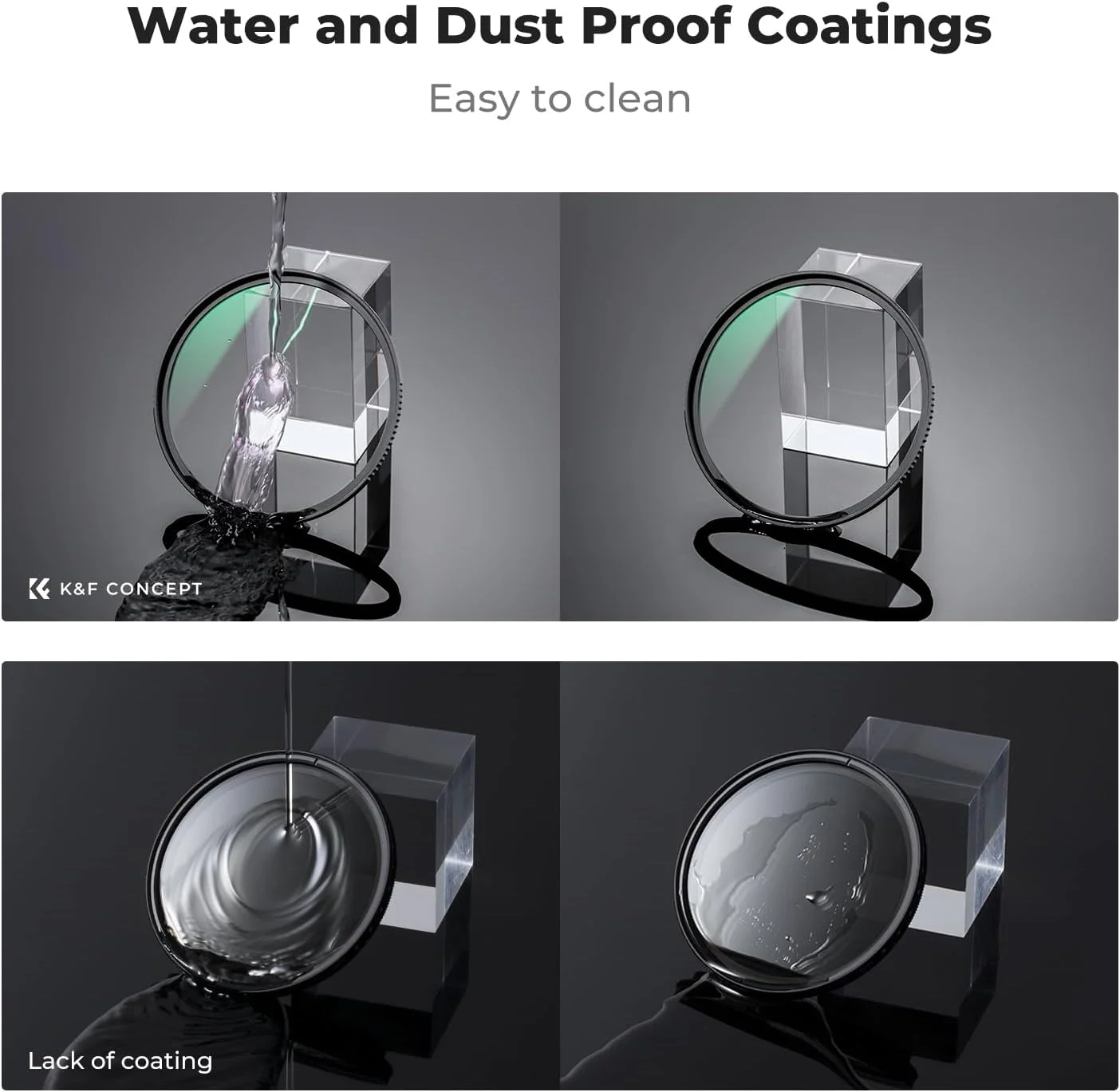 فیلتر محافظ لنز UV با پوشش چند لایه MC K&F Concept سایز ۸۲ میلیمتر، شیشه اپتیکال حرارتدیده مقاوم در برابر ضربه، HD، ضد آب و ضد خش مناسب برای لنز دوربین ۸۲ میلیمتری فیلتر محافظ لنز UV با پوشش چند لایه MC K&F Concept سایز ۸۲ میلیمتر، شیشه اپتیکال حرارتدیده مقاوم در برابر ضربه، HD، ضد آب و ضد خش مناسب برای لنز دوربین ۸۲ میلیمتری