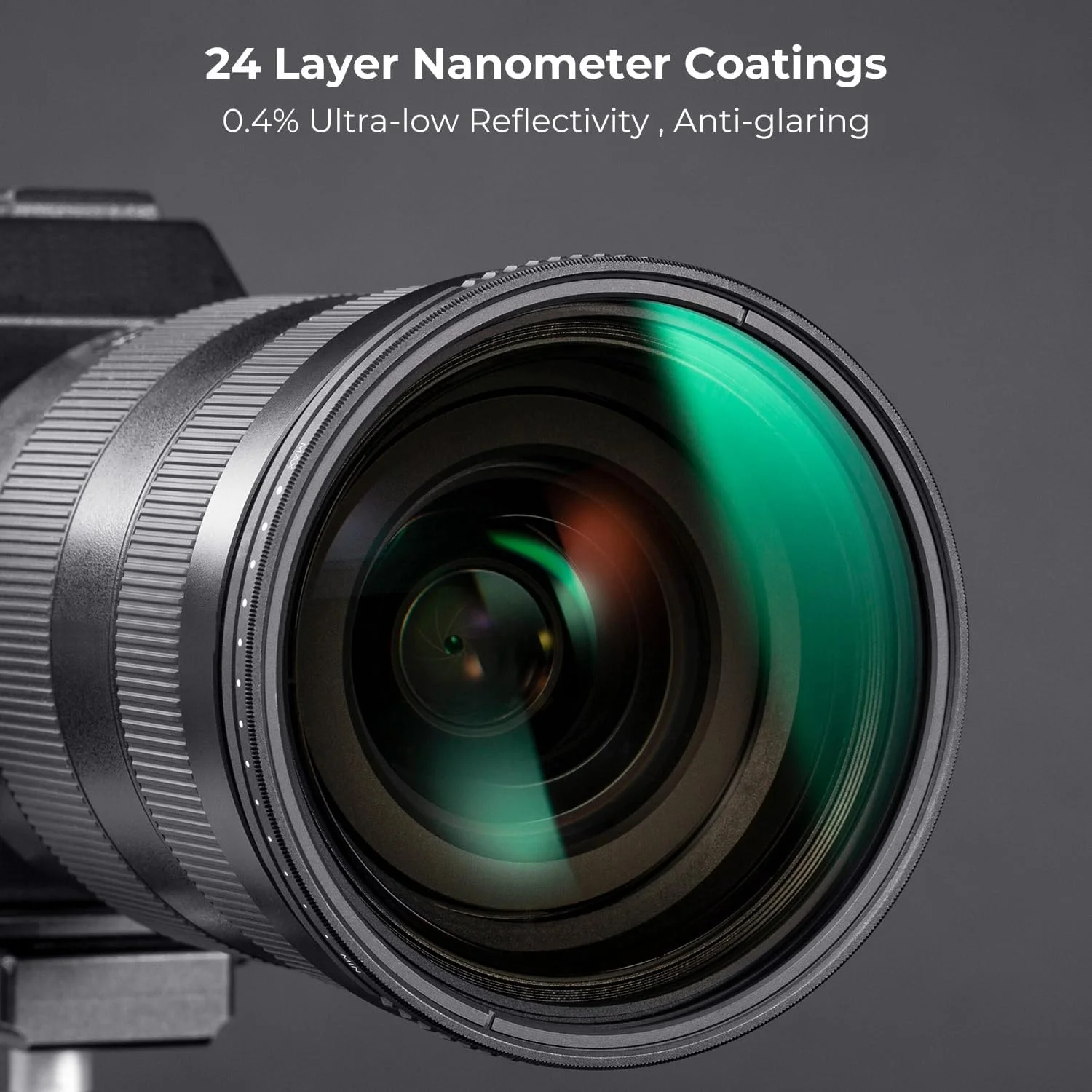 فیلتر ND متغیر 67 میلیمتری ND2-400 K&F Concept با قابلیت تنظیم 1 تا 9 استاپ، فوقالعاده نازک و ضد آب با 24 لایه پوشش چندگانه برای لنز دوربین (سری D) فیلتر ND متغیر 67 میلیمتری ND2-400 K&F Concept با قابلیت تنظیم 1 تا 9 استاپ، فوقالعاده نازک و ضد آب با 24 لایه پوشش چندگانه برای لنز دوربین (سری D)