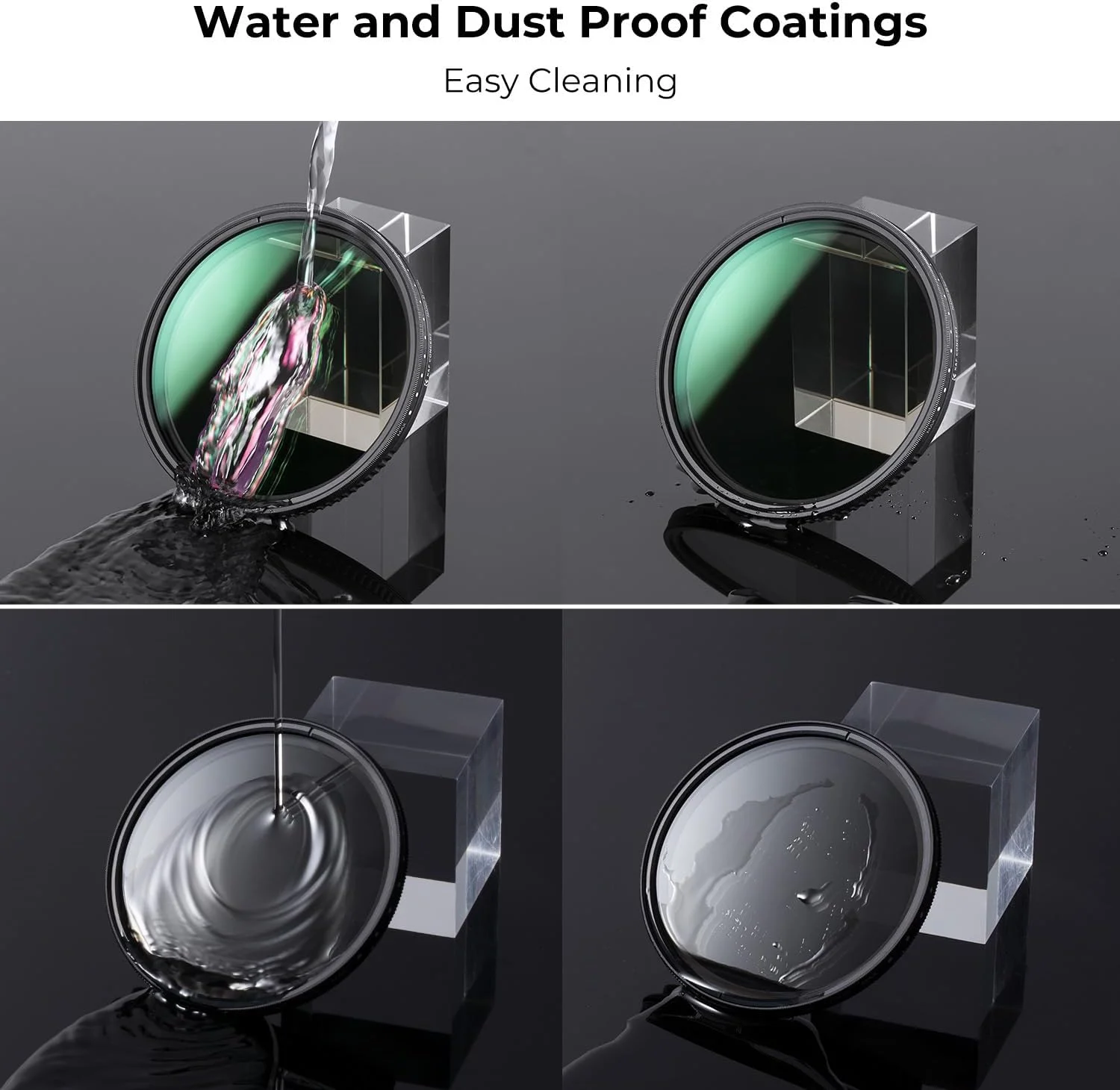 فیلتر ND متغیر 67 میلیمتری ND2-400 K&F Concept با قابلیت تنظیم 1 تا 9 استاپ، فوقالعاده نازک و ضد آب با 24 لایه پوشش چندگانه برای لنز دوربین (سری D) فیلتر ND متغیر 67 میلیمتری ND2-400 K&F Concept با قابلیت تنظیم 1 تا 9 استاپ، فوقالعاده نازک و ضد آب با 24 لایه پوشش چندگانه برای لنز دوربین (سری D)