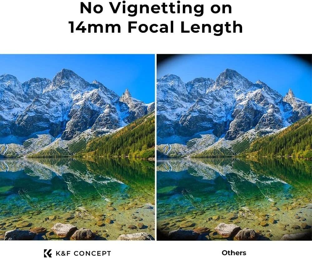 فیلتر پلاریزه دایرهای 46 میلیمتری K&F Concept، شیشه فوقالعاده باریک، 18 پوشش چند لایه، فیلترهای پلاریزه دایرهای برای لنز دوربین فیلتر پلاریزه دایرهای 46 میلیمتری K&F Concept، شیشه فوقالعاده باریک، 18 پوشش چند لایه، فیلترهای پلاریزه دایرهای برای لنز دوربین