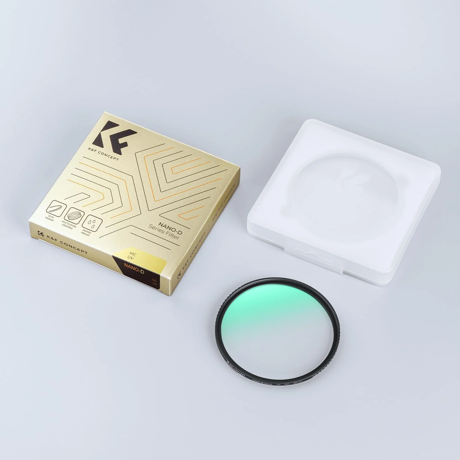 فیلتر لنز محافظ UV چند لایه باریک 40.5 میلیمتری K&F Concept (سری D) فیلتر لنز محافظ UV چند لایه باریک 40.5 میلیمتری K&F Concept (سری D)