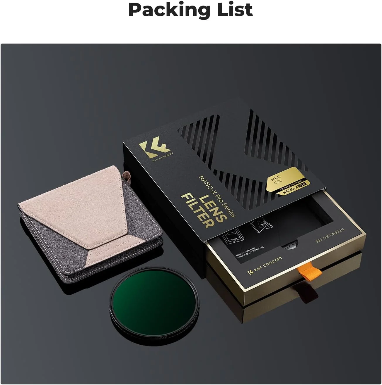 فیلتر پلاریزه دایره ای 72 میلی متری K&F Concept سوپر اسلیم با 36 پوشش چند لایه، فیلتر پلاریزه دایره ای با کیفیت بالا (CPL) فیلتر لنز دوربین (سری Nano-X PRO) فیلتر پلاریزه دایره ای 72 میلی متری K&F Concept سوپر اسلیم با 36 پوشش چند لایه، فیلتر پلاریزه دایره ای با کیفیت بالا (CPL) فیلتر لنز دوربین (سری Nano-X PRO)