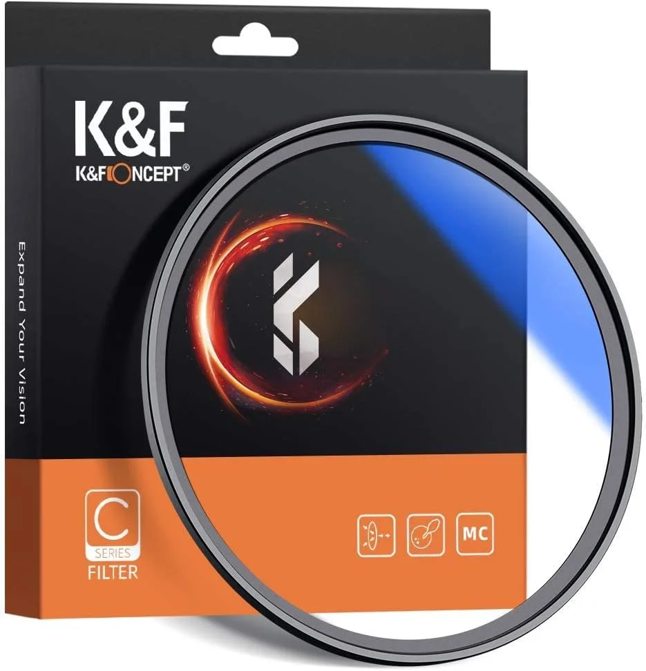 فیلتر محافظ UV باریک K&F Concept MC با پوشش چند مقاومتی برای لنز دوربین (49 میلی متر)