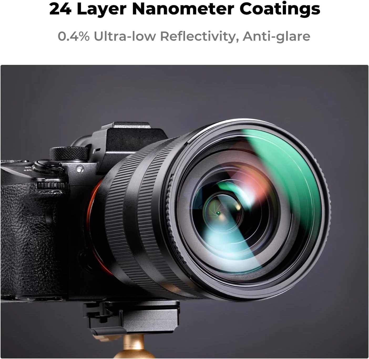 فیلتر محافظ لنز UV با پوشش چند لایه 24 لایه K&F Concept 95mm (سری Nano-D)
