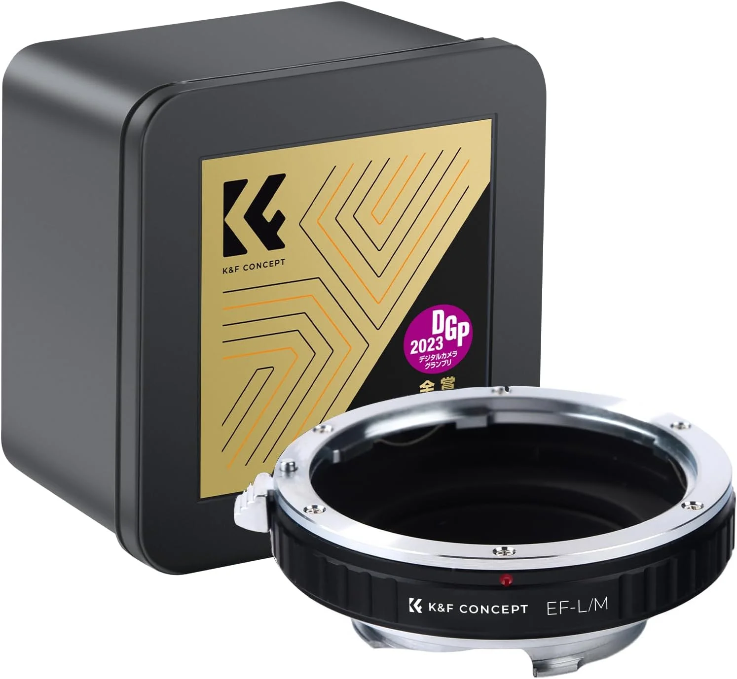 آداپتور اتصال لنز K&F Concept برای لنزهای Canon EOS EF به بدنه دوربین Leica M