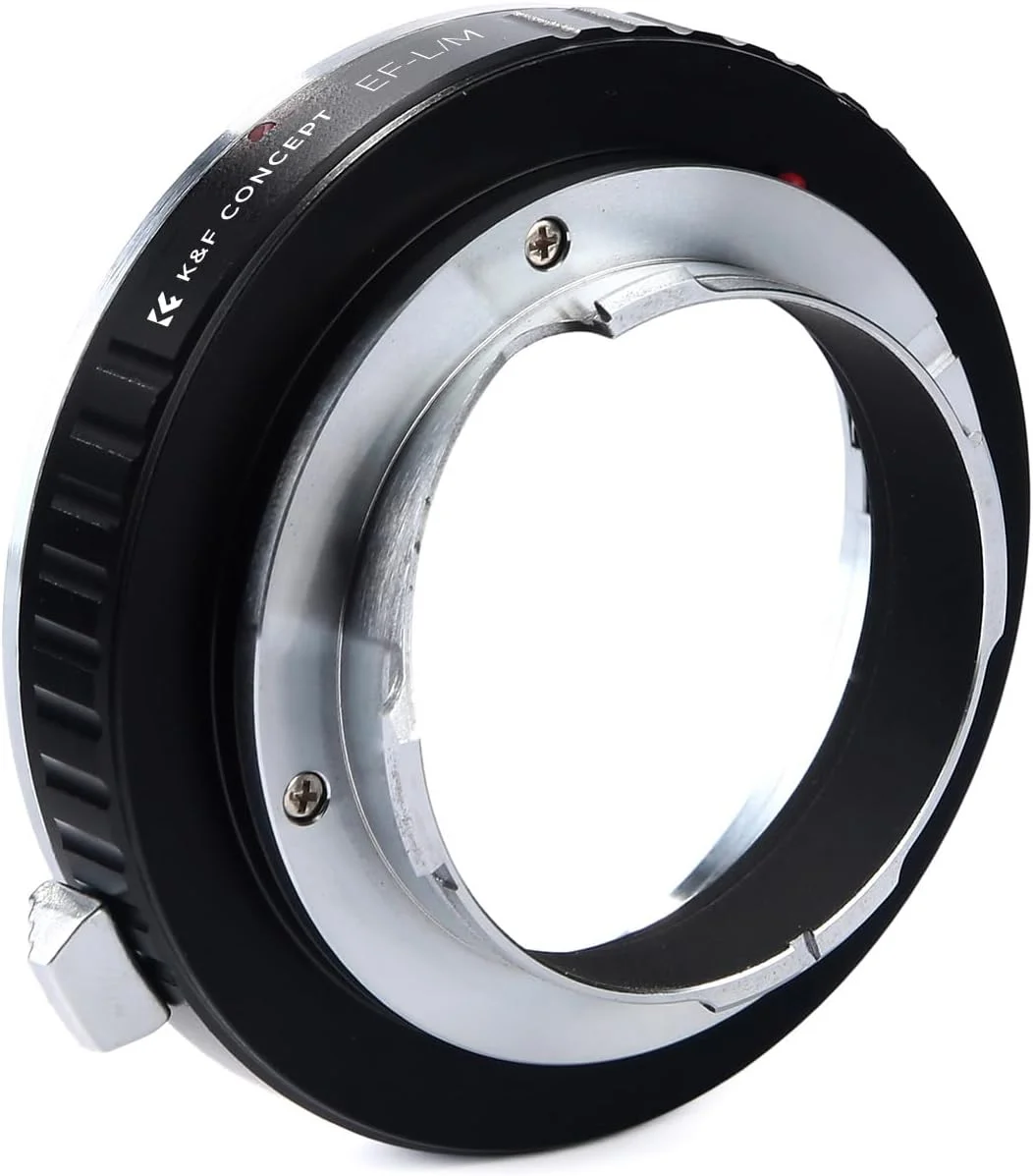 آداپتور اتصال لنز K&F Concept برای لنزهای Canon EOS EF به بدنه دوربین Leica M