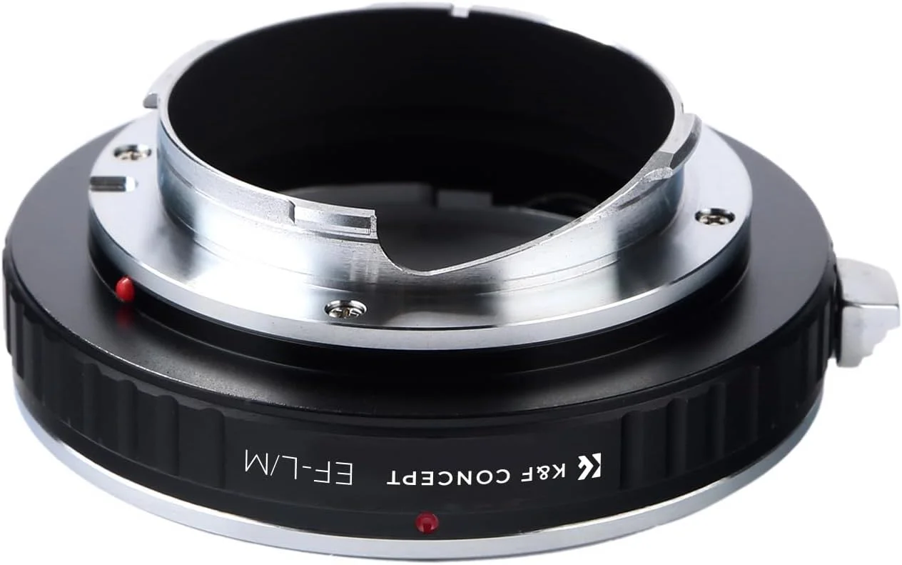 آداپتور اتصال لنز K&F Concept برای لنزهای Canon EOS EF به بدنه دوربین Leica M