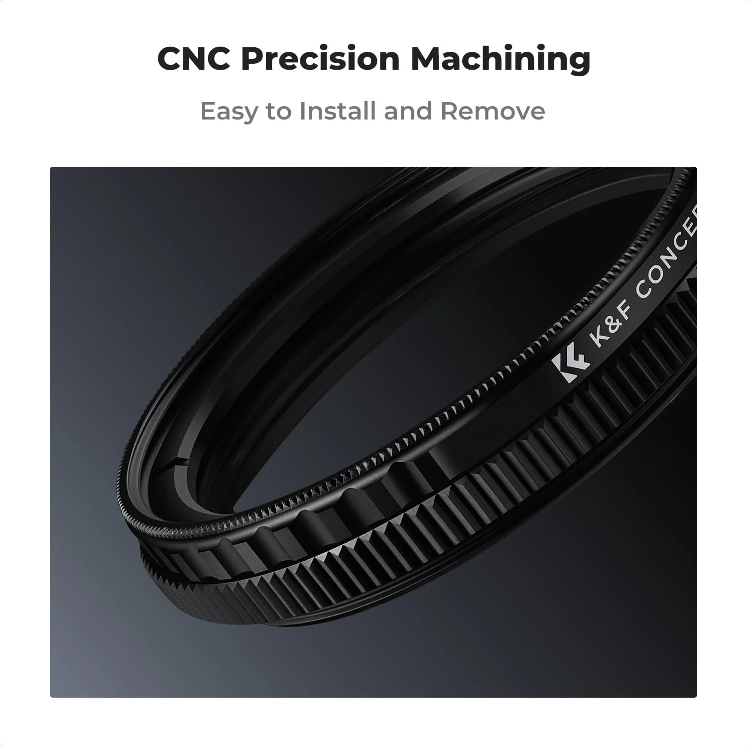 فیلتر پلاریزه دایره‌ای CPL کانسپت K&F برای دوربین جلوی خودرو N5/N4 Pro/S1 Pro/E1/E1 LITE/E2/E3، حذف پرتوهای بازتابی نامعتبر