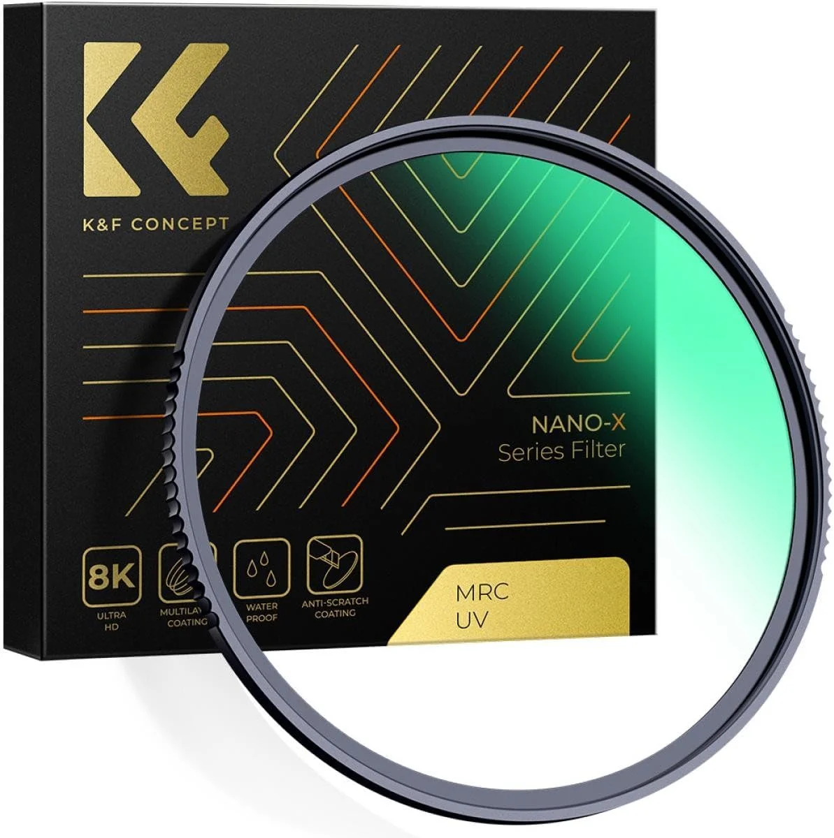 K&F Concept 95mm MC UV Protection Filter Slim Frame with 18-Multi-Layer Coatings for Camera Lens (K-Series)