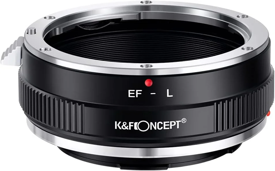 آداپتور K&F Concept EOS به L Mount، آداپتور فوکوس دستی سازگار با لنزهای Canon EF EF-S برای بدنه دوربین L Mount