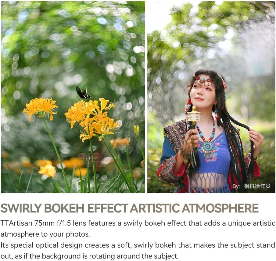 لنز TTartisan 75mm F1.5 با فرمت کامل و بوکه چرخشی، سازگار با دوربین های دارای مانت M42 (نقره ای) لنز TTartisan 75mm F1.5 با فرمت کامل و بوکه چرخشی، سازگار با دوربین های دارای مانت M42 (نقره ای)