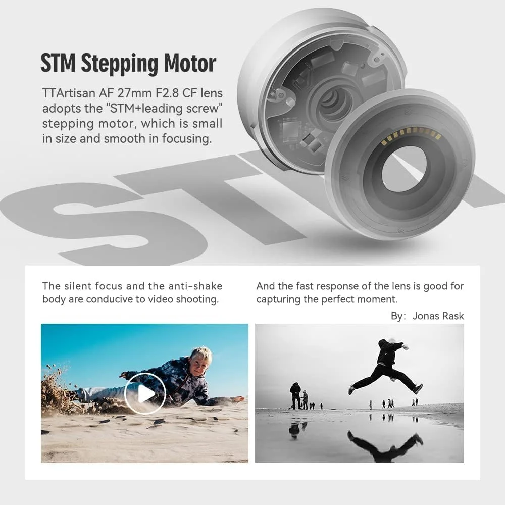 لنز فوکوس خودکار 27mm F2.8 تی تی آرتيزان، سازگار با دوربین های فوجی X-Mount مدل های XS10 X-A5 X-A7 X-M1 X-M2 X-E4 X-T1 X-T10 X-T2 X-T20 X-T3 X-T4 X-T100 X-T200 X-T30 X-Pro1 X-Pro2 X-Pro3 X-E1 نقره ای