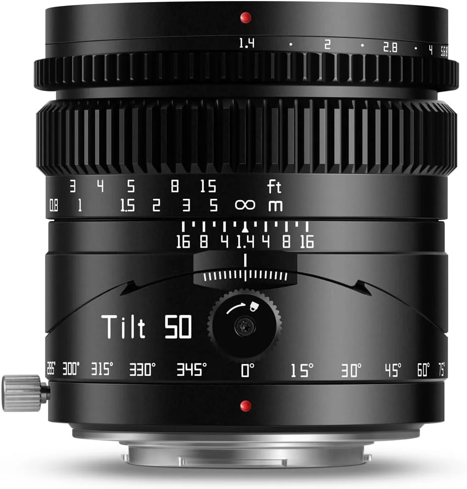 لنز 50mm F1.4 تیلت با بدنه فلزی TTArtisan سازگار با مانت Micro Four Thirds M43 - مشکی لنز 50mm F1.4 تیلت با بدنه فلزی TTArtisan سازگار با مانت Micro Four Thirds M43 - مشکی