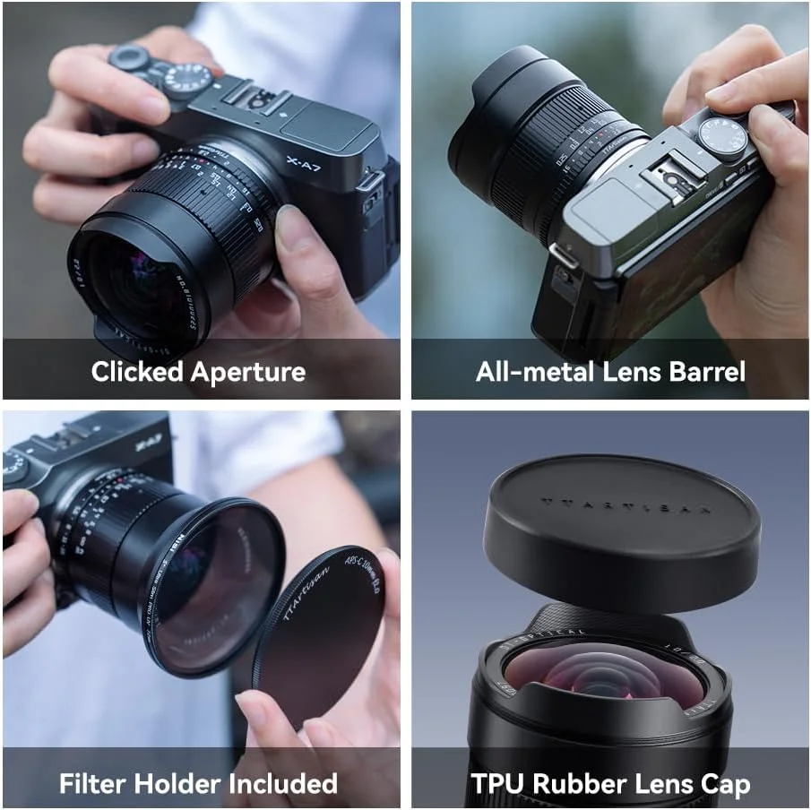 TTArtisan APS-C 10mm F2 for FX Mount Ultra-Wide Angle Lenses Half Frame Manual Focus Camera Lens Compatible with Mirrorless Camera (Z Mount) TTArtisan APS-C 10mm F2 for FX Mount Ultra-Wide Angle Lenses Half Frame Manual Focus Camera Lens Compatible with Mirrorless Camera (Z Mount)