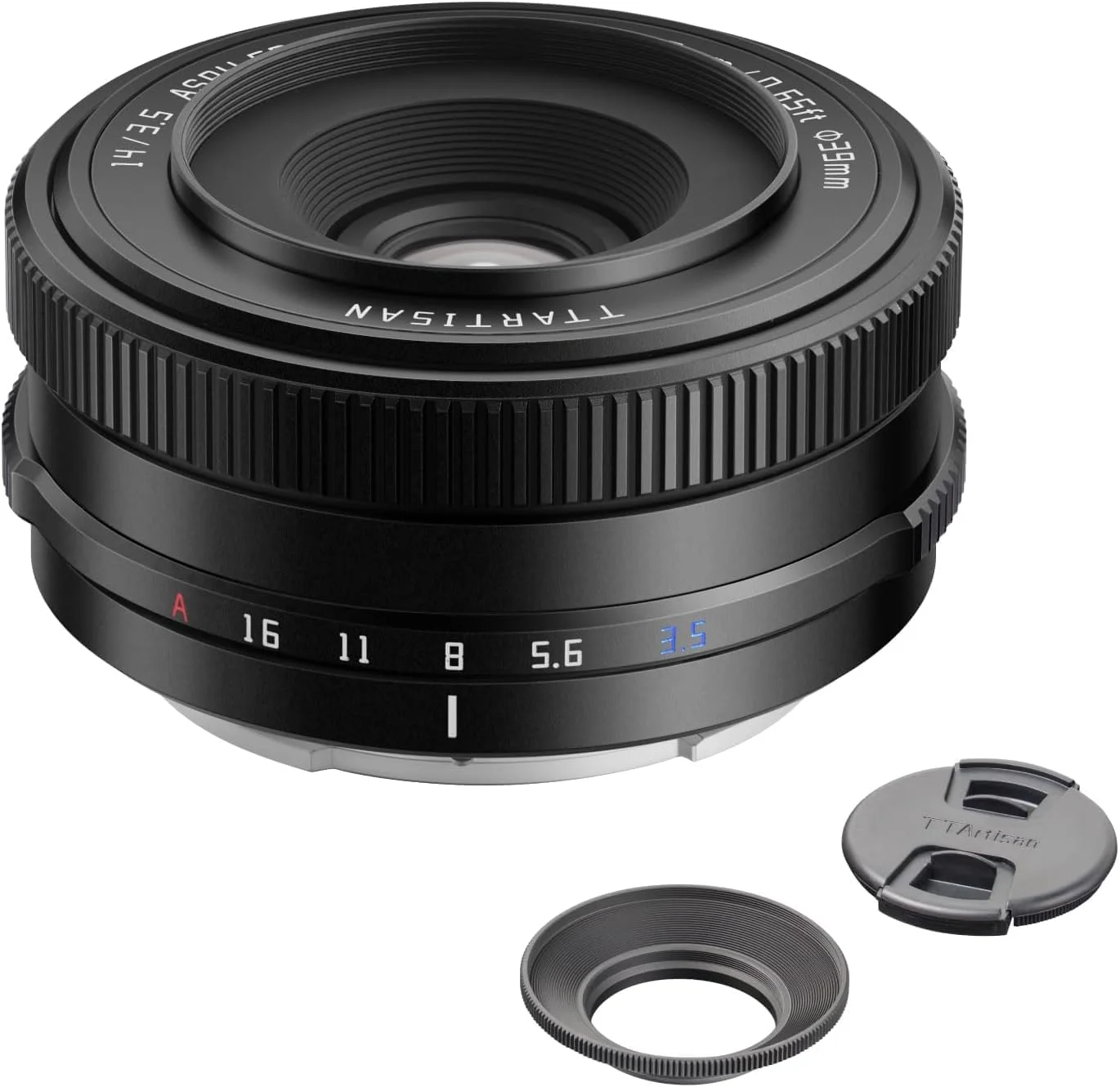لنز فوکوس خودکار TTArtisan AF 14mm F3.5 سازگار با APS-C برای دوربین های بدون آینه Fujifilm X-Mount مدل های X-A1 X-A10 X-A2 X-A3 X-A7 X-T1 X-T10 X-T2 X-T20 X-T3 X-T4 X-T100 X-T200 X-T30