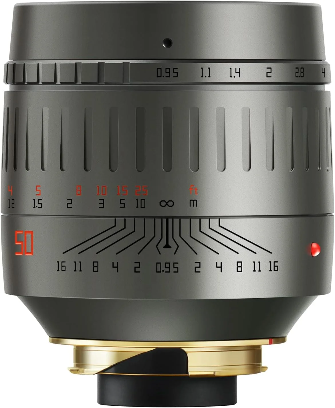 لنز 50mm F0.95 APSH فول فریم تیتیآرتیسان با دهانه باز و فوکوس دستی، بدنه آلومینیومی برای دوربینهای لایکا M-Mount مدلهای M240 M3 M6 M7 M8 M9 M9p M10 (تیتانیوم) لنز 50mm F0.95 APSH فول فریم تیتیآرتیسان با دهانه باز و فوکوس دستی، بدنه آلومینیومی برای دوربینهای لایکا M-Mount مدلهای M240 M3 M6 M7 M8 M9 M9p M10 (تیتانیوم)