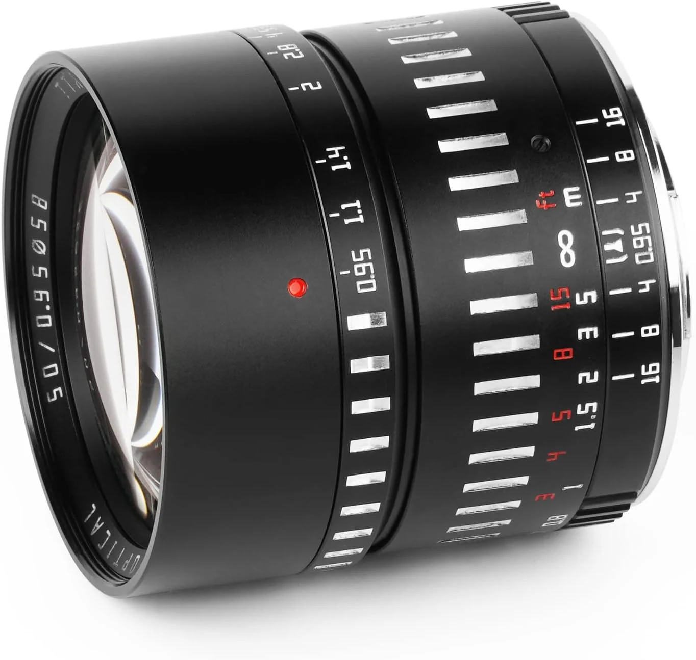 لنز دوربین 50mm F0.95 APS-C تی تی آرتيزان، لنز ثابت دستی با دیافراگم بزرگ برای دوربین های فوجی X-PRO1 X-PRO2 X-E1 X-E2 X-E3 X-H1 X-T1 X-T10 X-T2 X-T3 X-T20 X-T30 X-T100 X-A1 X-A10 X-A2 X-A3 X-A5