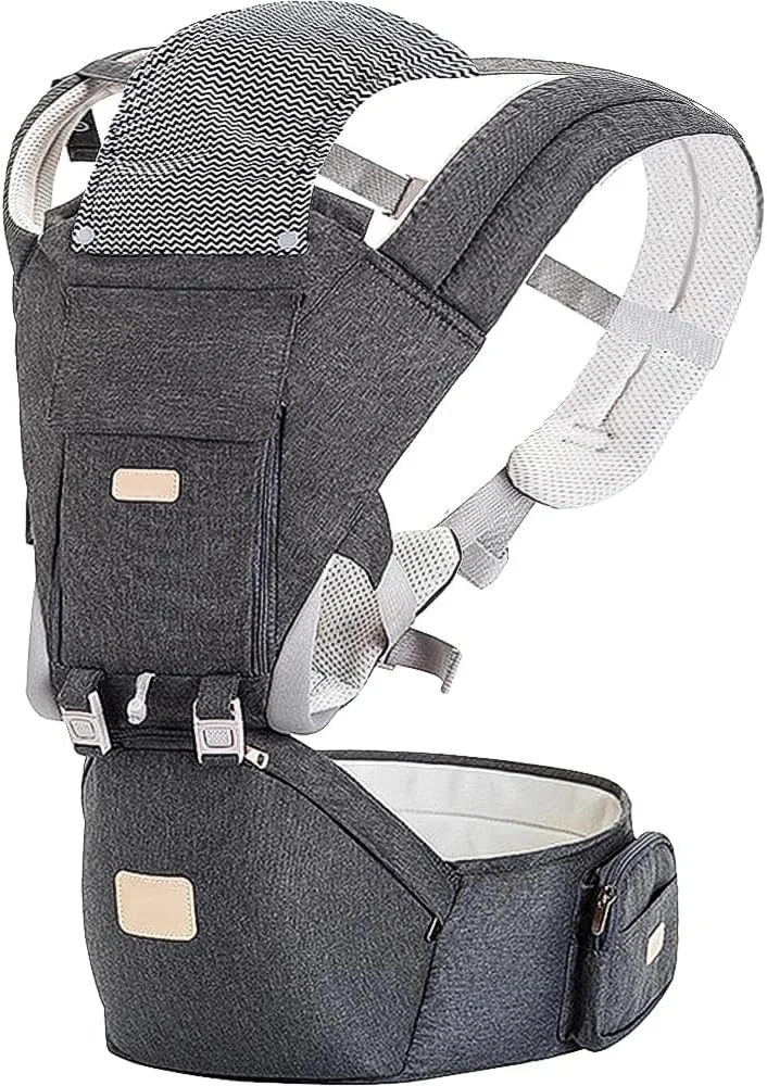 آغوشی نوزاد تا نوپا - آغوشی چند منظوره 6 در 1 ارگونومیک با قابلیت قرارگیری در تمام حالات، دارای نشیمنگاه لگنی، قابلیت حمل رو به داخل و رو به بیرون در جلو و پشت، کوله پشتی نگهدارنده کودک برای نوزاد، کودک نوپا 3 تا 18 کیلوگرم آغوشی نوزاد تا نوپا - آغوشی چند منظوره 6 در 1 ارگونومیک با قابلیت قرارگیری در تمام حالات، دارای نشیمنگاه لگنی، قابلیت حمل رو به داخل و رو به بیرون در جلو و پشت، کوله پشتی نگهدارنده کودک برای نوزاد، کودک نوپا 3 تا 18 کیلوگرم