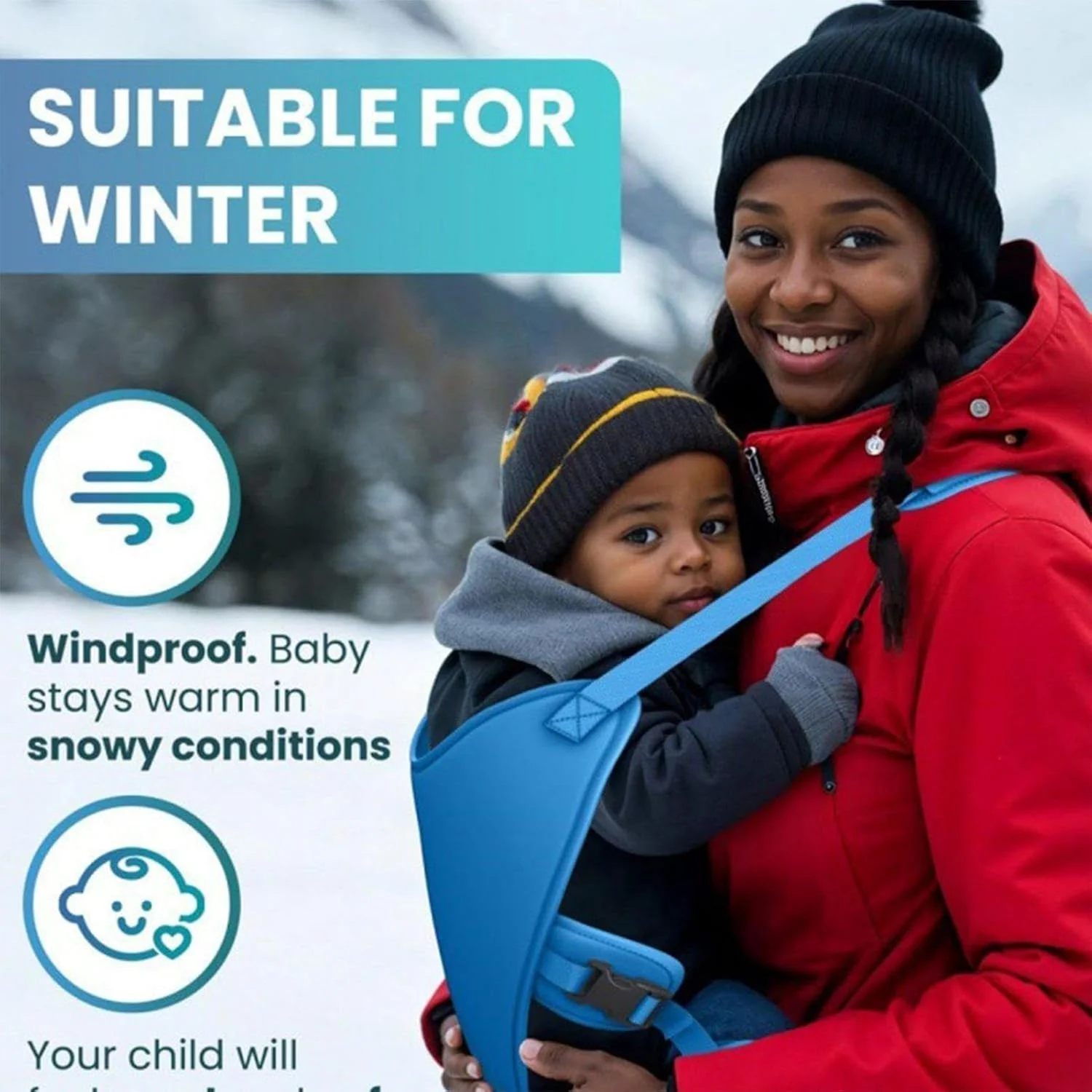 آغوشی نوزاد، مدل ارتقا یافته قابل استفاده در آب و خشکی - نگهدارنده ضد آب نوزاد با بندهای قابل تنظیم، کمربند سبک وزن کودک نوپا برای استخر و ساحل آغوشی نوزاد، مدل ارتقا یافته قابل استفاده در آب و خشکی - نگهدارنده ضد آب نوزاد با بندهای قابل تنظیم، کمربند سبک وزن کودک نوپا برای استخر و ساحل