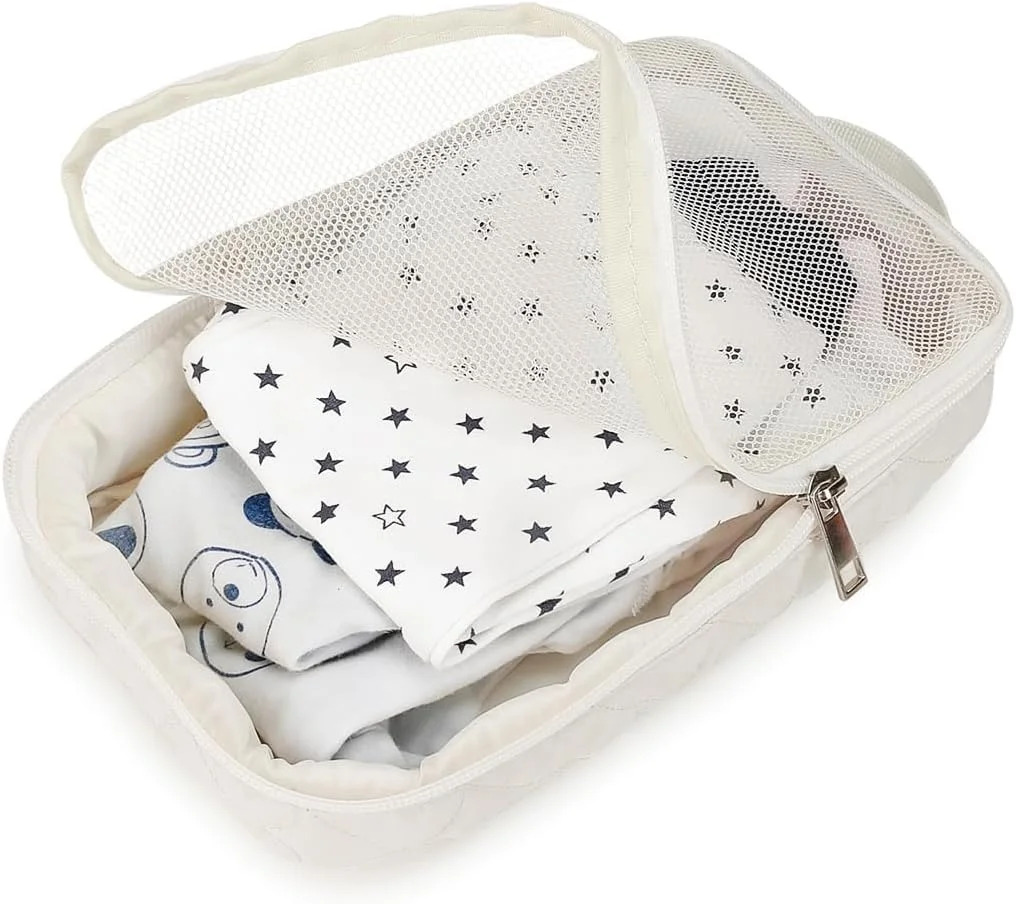 کیف های سازمان دهنده پوشک بچه 2 عددی - کیف های توری آویز ضد آب، درج های پوشک قابل استفاده مجدد و شستشو برای پوشک های پارچه ای، کیف های سازمان دهنده مهد کودک مناسب سفر کیف های سازمان دهنده پوشک بچه 2 عددی - کیف های توری آویز ضد آب، درج های پوشک قابل استفاده مجدد و شستشو برای پوشک های پارچه ای، کیف های سازمان دهنده مهد کودک مناسب سفر