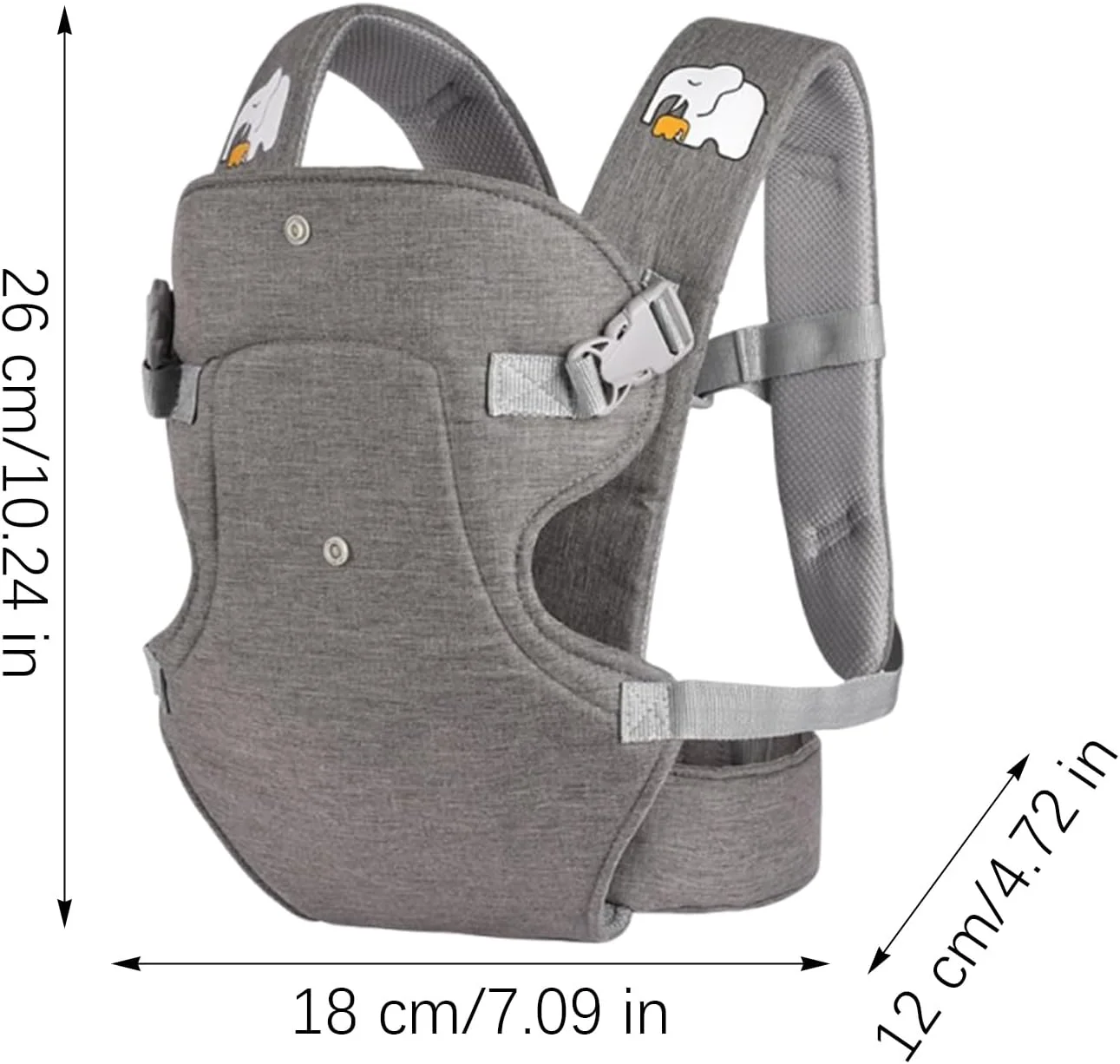 آغوشی نوزاد - آغوشی قابل تنظیم برای سینه دادن، کمری توری با نشیمنگاه باسن، سبک و راحت برای پیاده روی مادر، پدر و کودک در فضای باز آغوشی نوزاد - آغوشی قابل تنظیم برای سینه دادن، کمری توری با نشیمنگاه باسن، سبک و راحت برای پیاده روی مادر، پدر و کودک در فضای باز