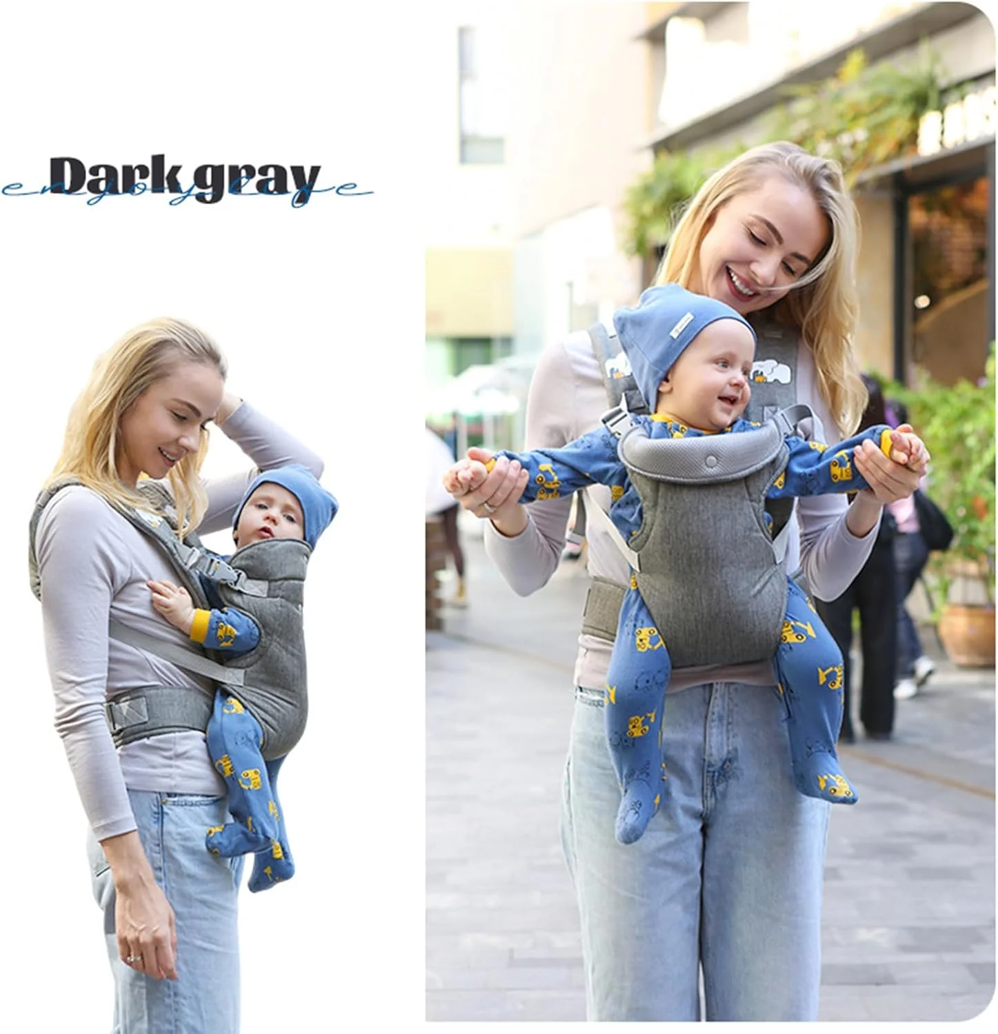آغوشی نوزاد - آغوشی قابل تنظیم برای سینه دادن، کمری توری با نشیمنگاه باسن، سبک و راحت برای پیاده روی مادر، پدر و کودک در فضای باز آغوشی نوزاد - آغوشی قابل تنظیم برای سینه دادن، کمری توری با نشیمنگاه باسن، سبک و راحت برای پیاده روی مادر، پدر و کودک در فضای باز