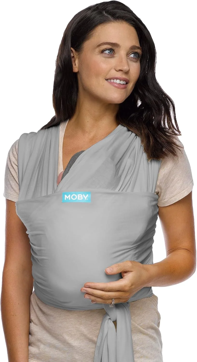 آغوشی پارچه ای کلاسیک موبی برای نوزاد تا نوپا، آغوشی نوزاد از بدو تولد، سایز مناسب همه، ساخته شده از 100% پنبه کشسان و قابل تنفس، مناسب برای هر دو جنس آغوشی پارچه ای کلاسیک موبی برای نوزاد تا نوپا، آغوشی نوزاد از بدو تولد، سایز مناسب همه، ساخته شده از 100% پنبه کشسان و قابل تنفس، مناسب برای هر دو جنس