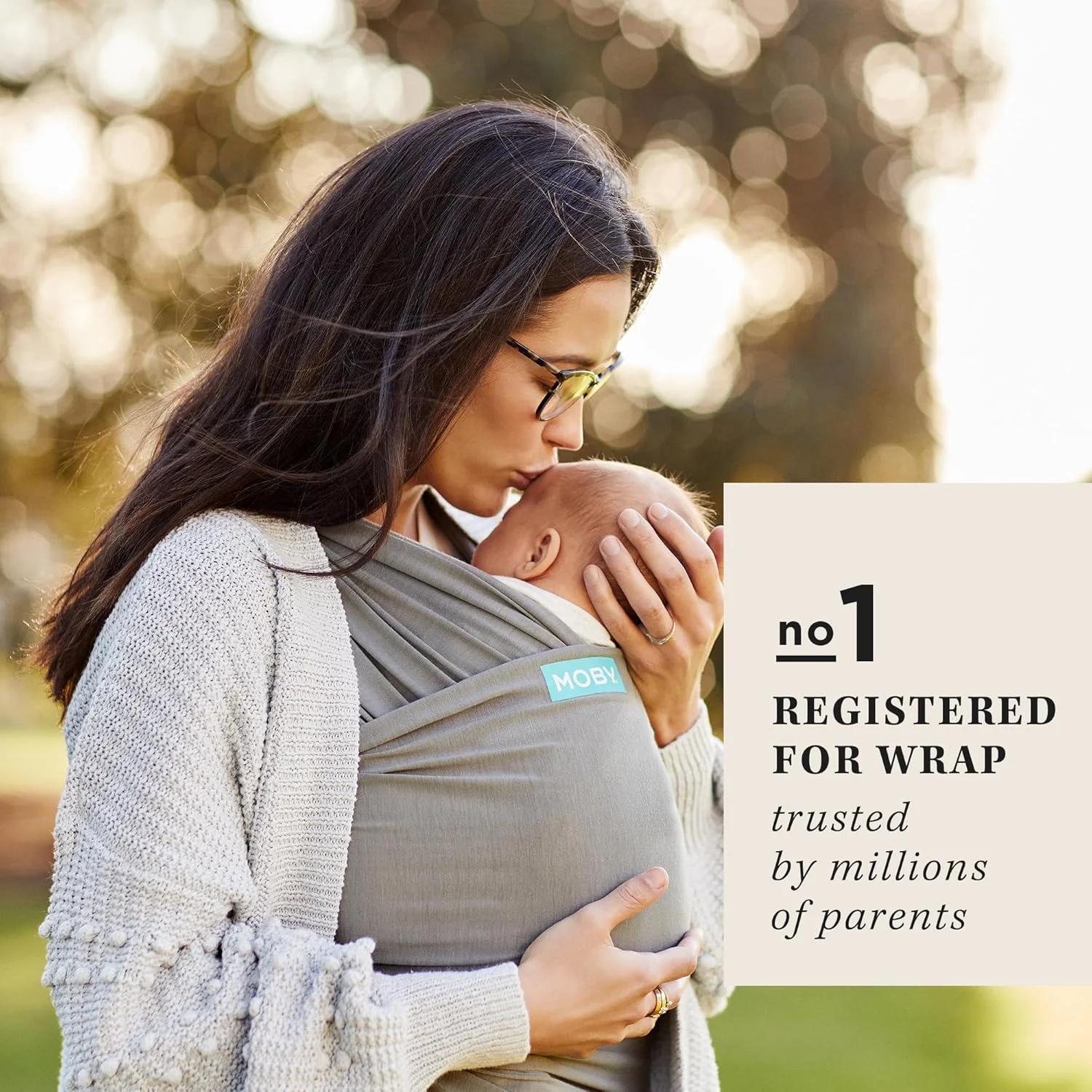 آغوشی پارچه ای کلاسیک موبی برای نوزاد تا نوپا، آغوشی نوزاد از بدو تولد، سایز مناسب همه، ساخته شده از 100% پنبه کشسان و قابل تنفس، مناسب برای هر دو جنس آغوشی پارچه ای کلاسیک موبی برای نوزاد تا نوپا، آغوشی نوزاد از بدو تولد، سایز مناسب همه، ساخته شده از 100% پنبه کشسان و قابل تنفس، مناسب برای هر دو جنس