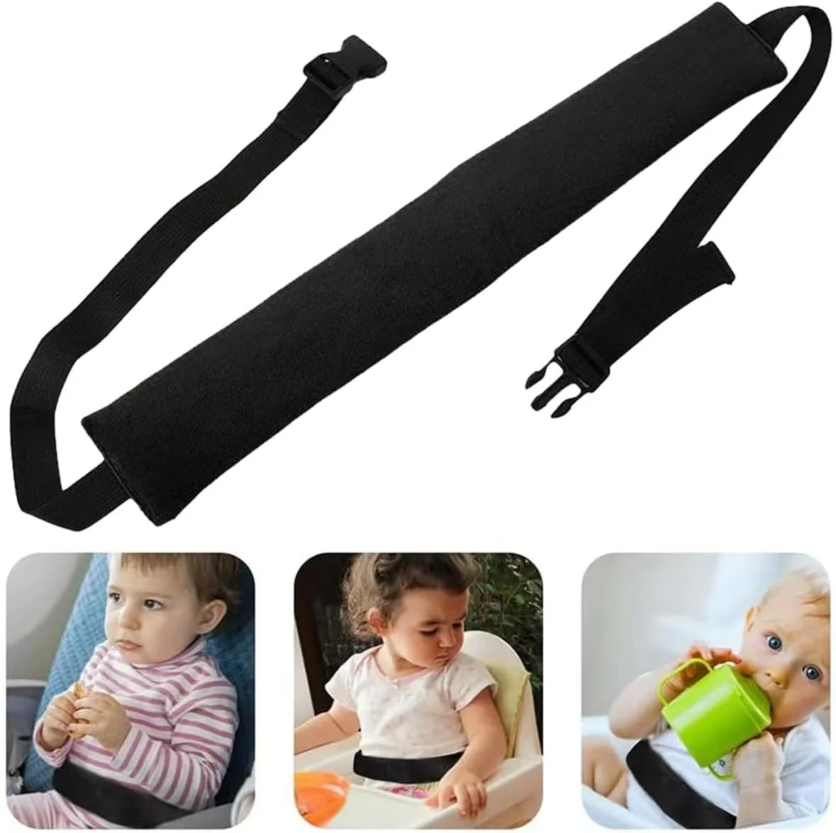 محافظ صندلی چرخ خرید کودک - لوازم جانبی صندلی غذا - کمربند غذاخوری صندلی کودک قابل حمل - کمربند ایمنی صندلی غذاخوری اتاق غذاخوری - مشکی محافظ صندلی چرخ خرید کودک - لوازم جانبی صندلی غذا - کمربند غذاخوری صندلی کودک قابل حمل - کمربند ایمنی صندلی غذاخوری اتاق غذاخوری - مشکی