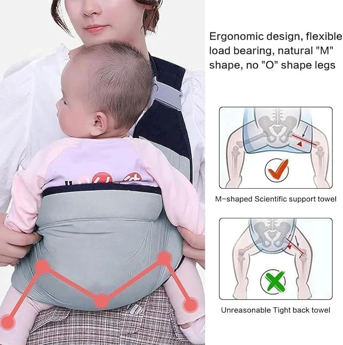 آغوشی نوزاد، بند ارگونومیک نوزاد، آغوشی یک طرفه پلی استر صرفه جویی در کار، آغوشی نیمه پیچیده نوزاد، بند شانه ای توری سه بعدی قابل تنظیم برای استخر ساحل (خاکستری) آغوشی نوزاد، بند ارگونومیک نوزاد، آغوشی یک طرفه پلی استر صرفه جویی در کار، آغوشی نیمه پیچیده نوزاد، بند شانه ای توری سه بعدی قابل تنظیم برای استخر ساحل (خاکستری)