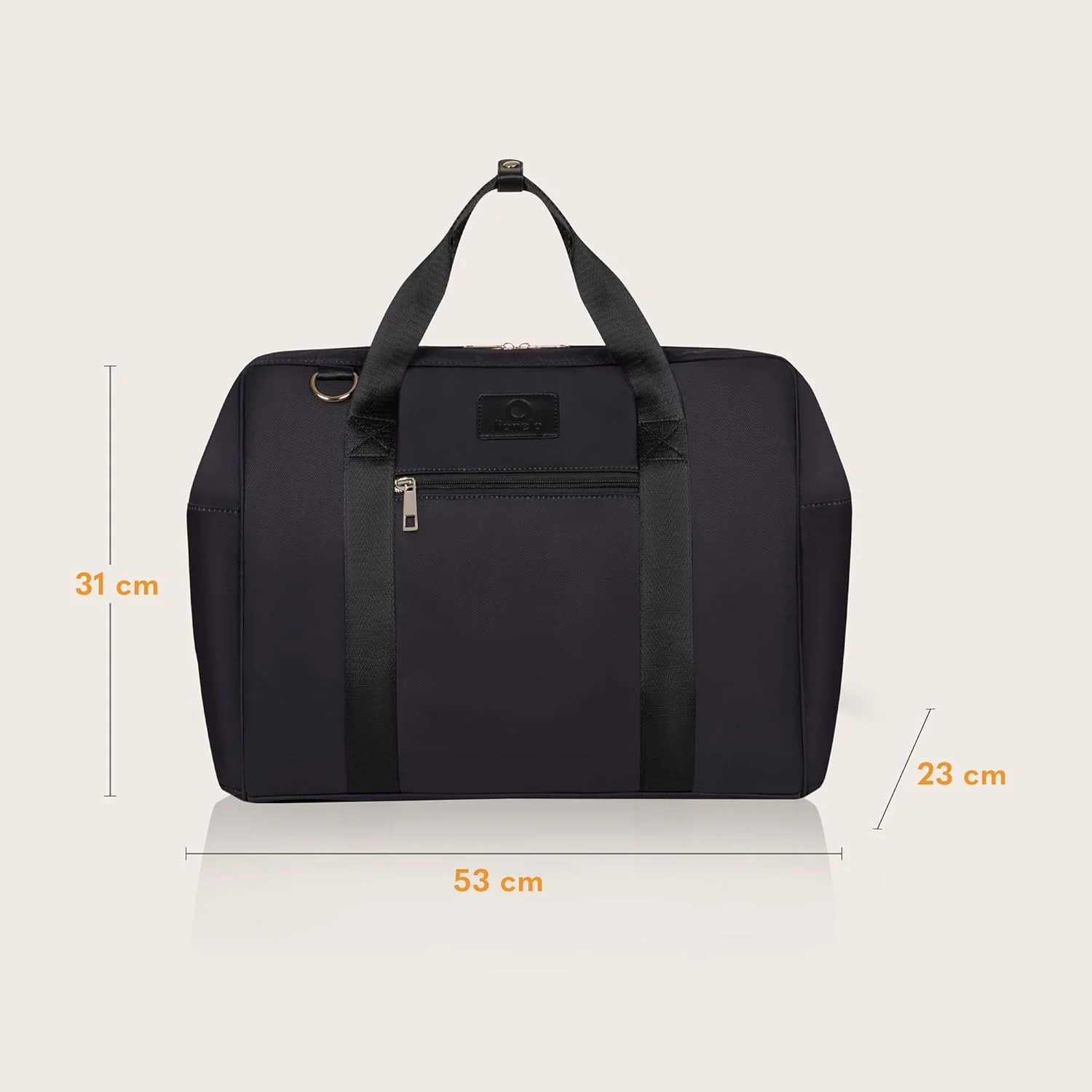 کیف لوازم کودک لیونلو مدل Ida، جادار و شیک، دارای 7 جیب، محفظه های حرارتی شیشه شیر، بند اتصال به کالسکه، کیف لوازم آرایشی و زیرانداز تعویض، مناسب برای استفاده روزمره و سفر